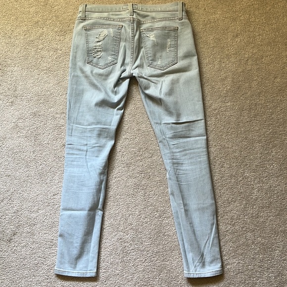 CURRENT/ELLIOTT The Stiletto distressed light wash jeans size 26 - Picture 11 of 13